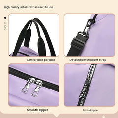 Large Capacity Waterproof Women Weekender Travel Bag