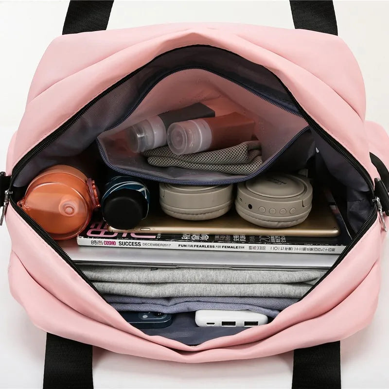 Waterproof Handbag Women Weekender Travel Bags Large Sports Bag