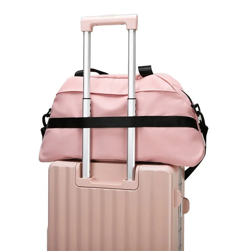 Waterproof Handbag Women Weekender Travel Bags Large Sports Bag