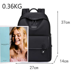 Waterproof Oxford Cloth Women's Backpack - Large Capacity Casual School Bag