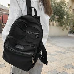 Large Capacity Women Backpack Multi-pocket Laptop Rucksack College Travel Bag