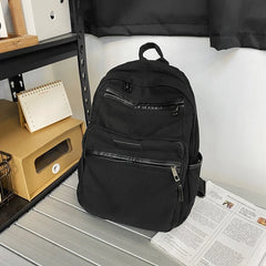Large Capacity Women Backpack Multi-pocket Laptop Rucksack College Travel Bag