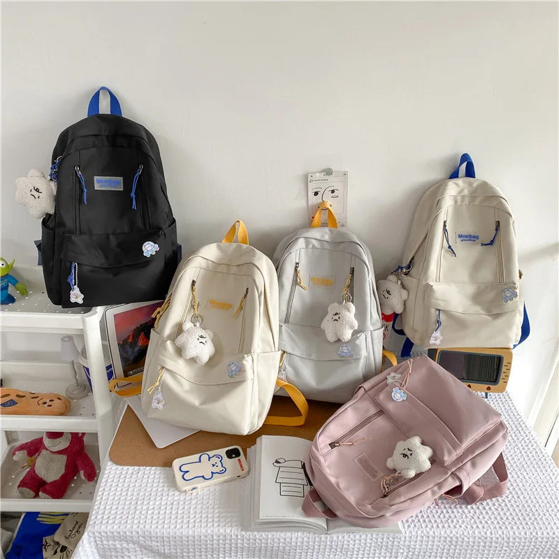 Large Capacity School Backpack for Teenage Girls Boys