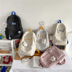 Large Capacity School Backpack for Teenage Girls Boys