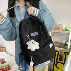 Large Capacity School Backpack for Teenage Girls Boys