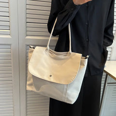Large Capacity Canvas Women's Handbags Waterproof Travel Tote Shoulder Bags