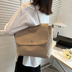 Large Capacity Canvas Women's Handbags Waterproof Travel Tote Shoulder Bags