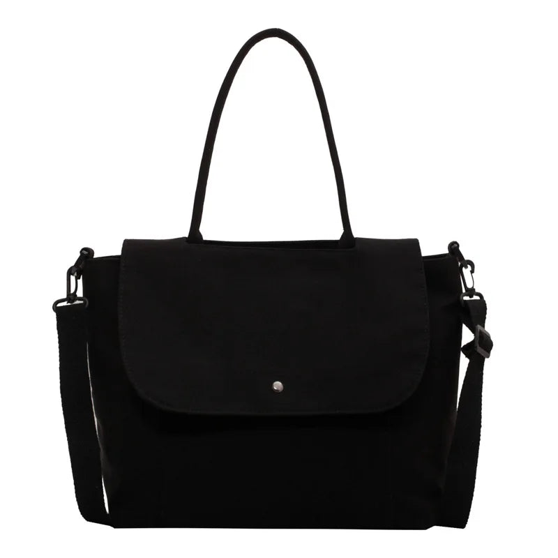 Large Capacity Canvas Women's Handbags Waterproof Travel Tote Shoulder Bags