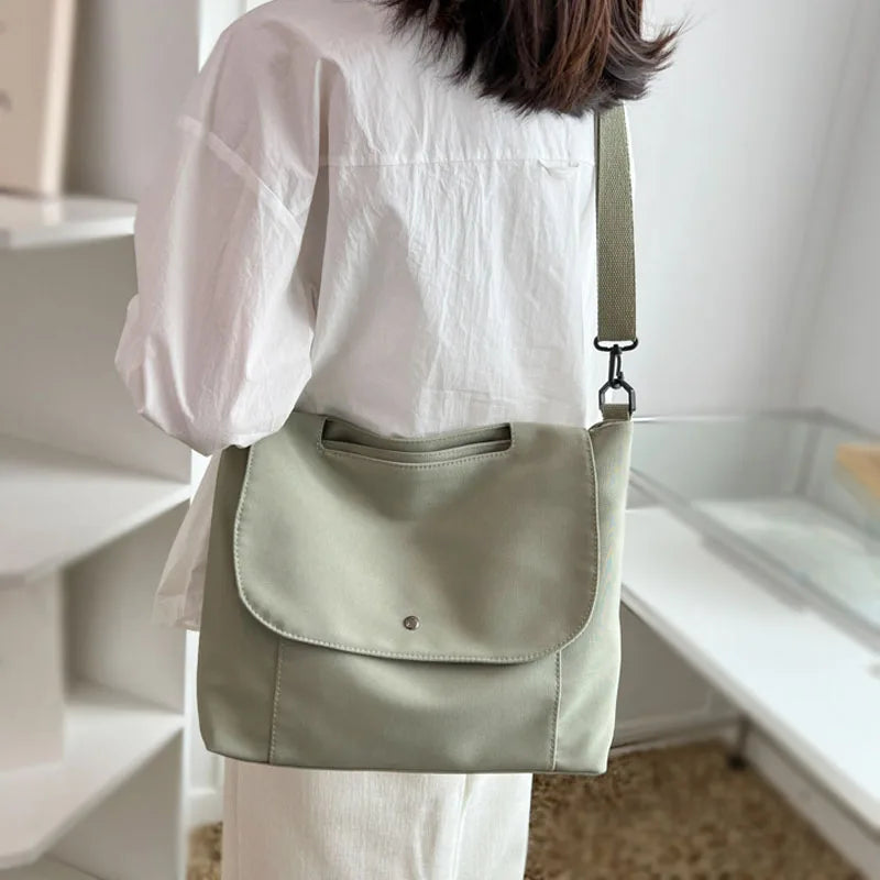 Large Capacity Canvas Women's Handbags Waterproof Travel Tote Shoulder Bags