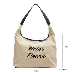 Large Capacity Canvas Shoulder Bags Female Casual Tote Bags College Girls