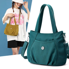 Large Capacity Women Casual Nylon Shoulder Handbags Tote Bags