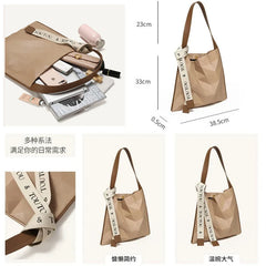 Large Capacity Women Girls Travel Beach Bag Tote Storage Handbag