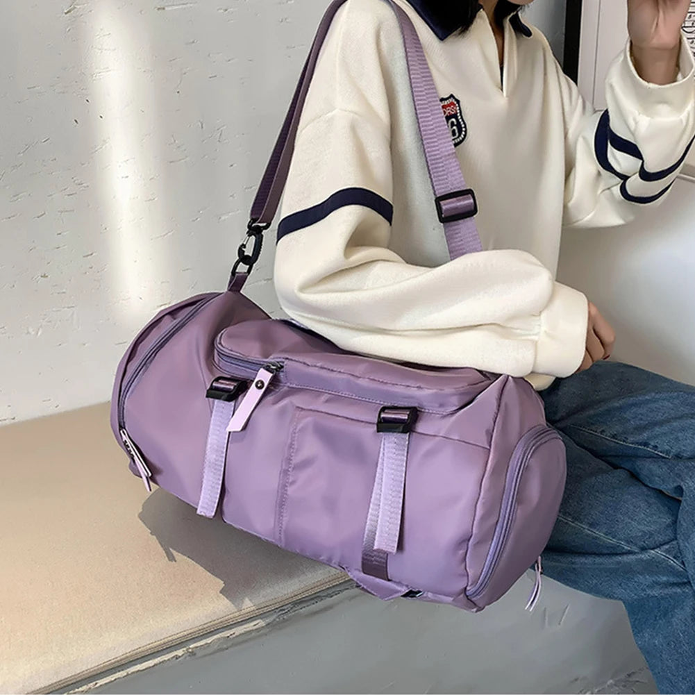 Large Capacity Gym Shoulder Bag Yoga Sport Crossbody Tote Female Shoulder Bags