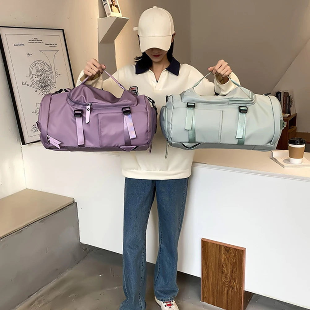 Large Capacity Gym Shoulder Bag Yoga Sport Crossbody Tote Female Shoulder Bags