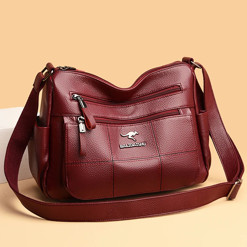Large Capacity Women Handbag High Leather Shoulder Crossbody Bags Tote Bag Sac