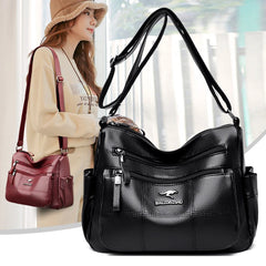 Large Capacity Women Handbag High Leather Shoulder Crossbody Bags Tote Bag Sac