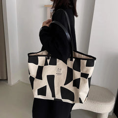 Large Capacity Women Handbags Canvas Shoulder Women's Bag