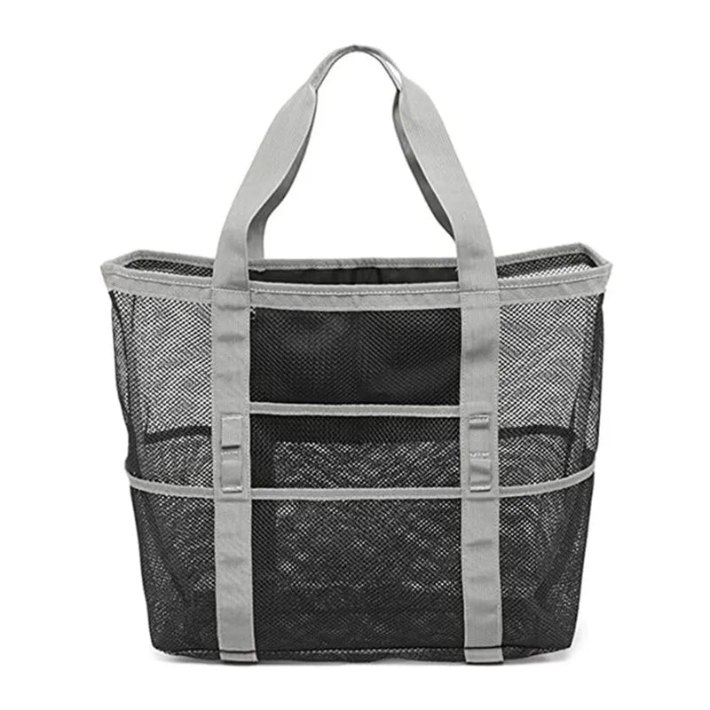 Large Capacity Women Mesh Transparent Beach Bag