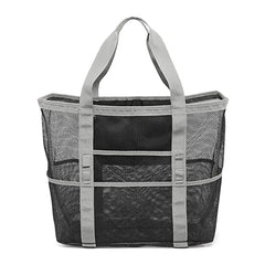 Large Capacity Women Mesh Transparent Beach Bag