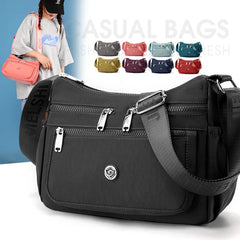 Large Capacity Women Nylon Crossbody Shoulder Hobos Casual Bags Handbags