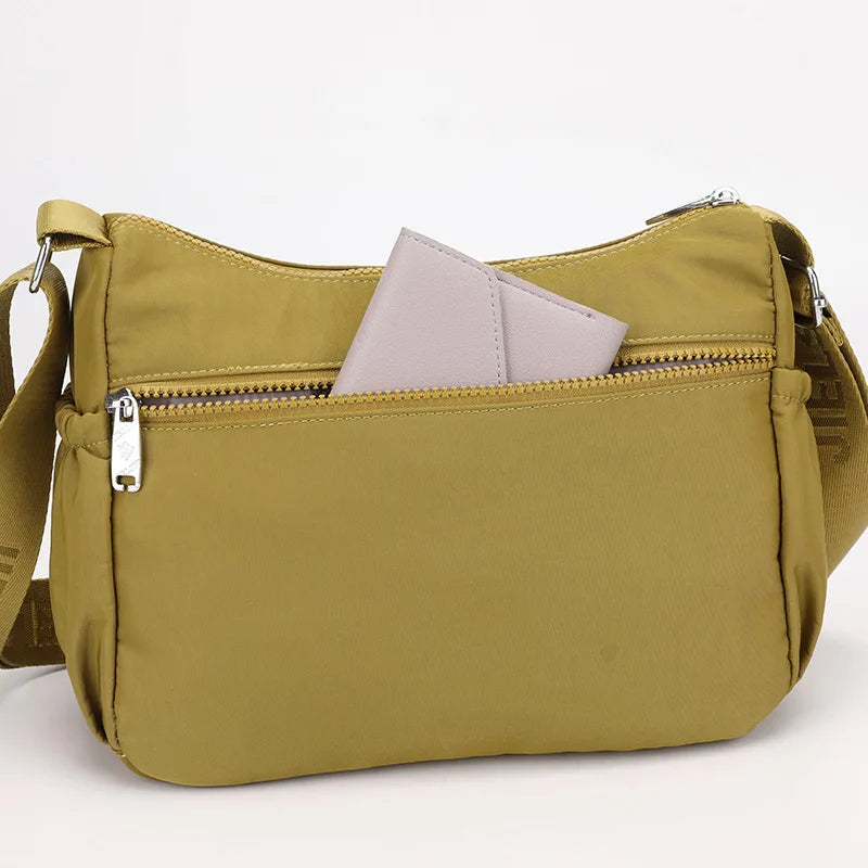 Large Capacity Women Nylon Crossbody Shoulder Hobos Casual Bags Handbags