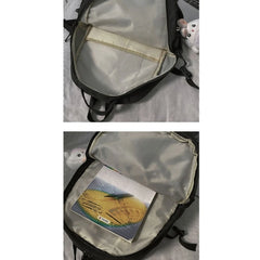 Large Capacity Women Nylon Backpack College School Bookbag Laptop Bag