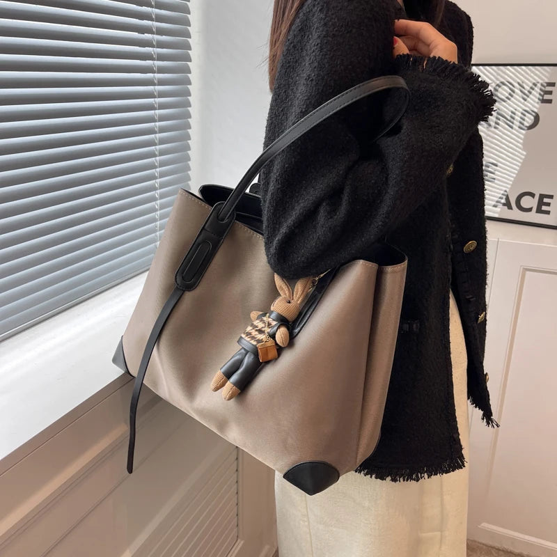 Large Capacity Women Nylon Handbags High Ladies Big Shoulder Tote Bag