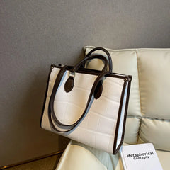 Large Capacity Women Pu Leather Handbags Tote Bags High Ladies Shoulder Messenge
