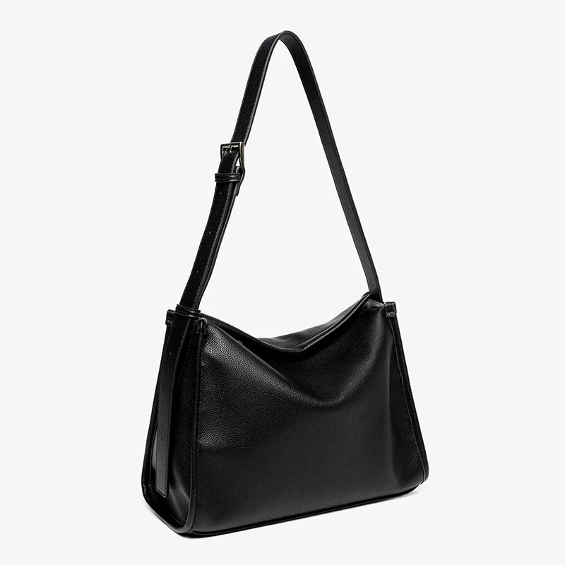 Large Capacity Women Pu Leather Shoulder Travel Bag High Ladies Handbags