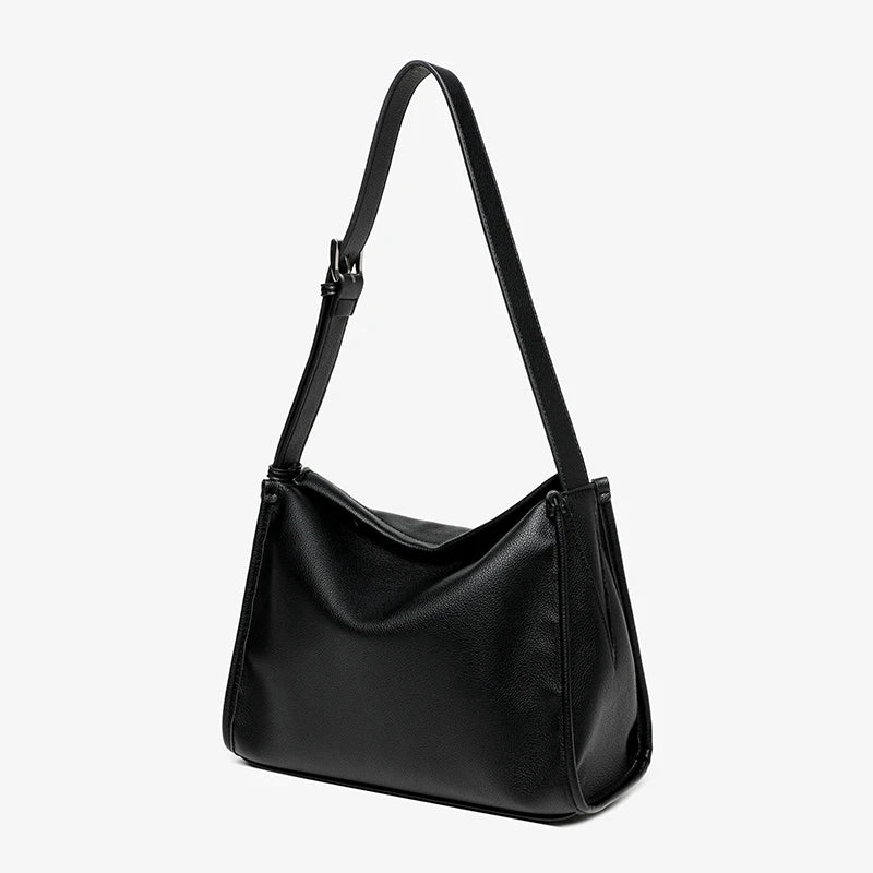 Large Capacity Women Pu Leather Shoulder Travel Bag High Ladies Handbags