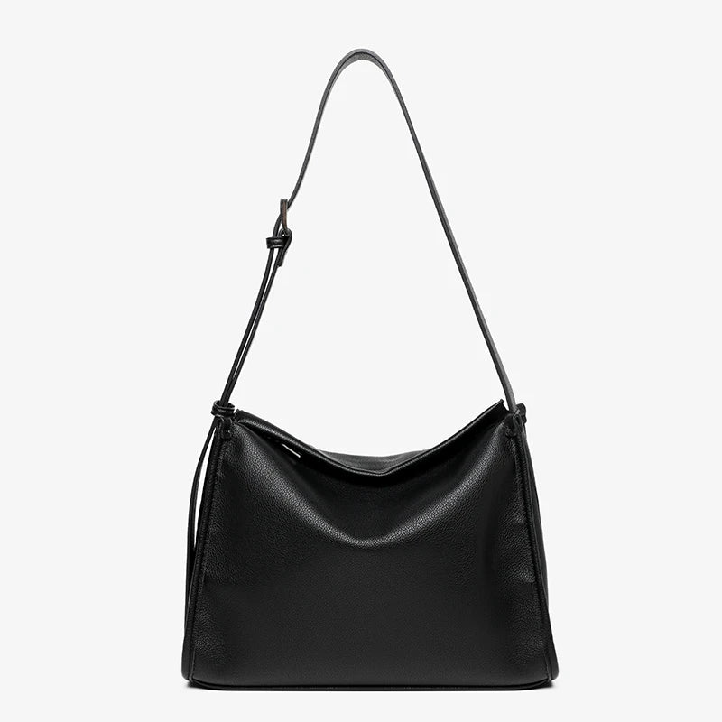 Large Capacity Women Pu Leather Shoulder Travel Bag High Ladies Handbags
