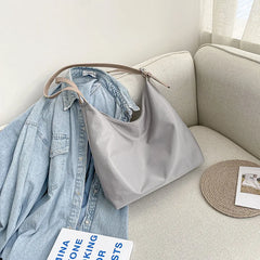 Large Capacity Women Shoulder Bag Nylon Tote Handbag Big Shopping Bags