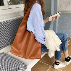 Large Capacity Women Shoulder Bags Female Shopper Bags Causal Ladies Handbags