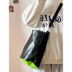Large Capacity Women Tote Shoulder Bags Soft Pu Leather Crossbody Bag