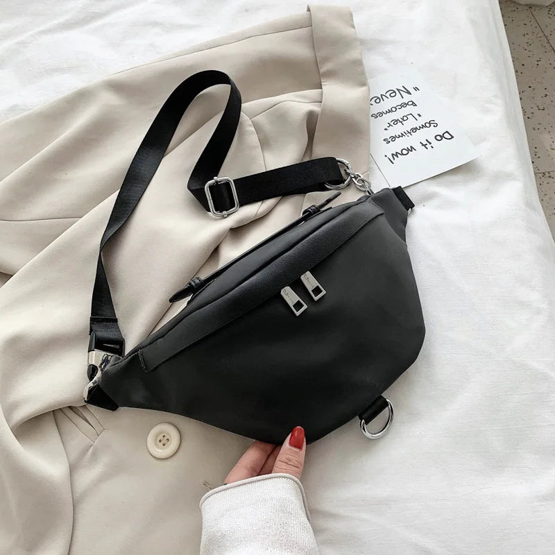 Large Capacity Women Waist Bag Chest Packs High Female Big Belt Waist Pack