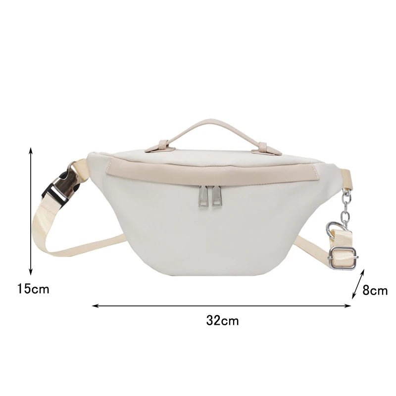 Large Capacity Women Waist Bag Chest Packs High Female Big Belt Waist Pack