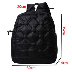 Women's High Down Fabric Backpack for School Girls