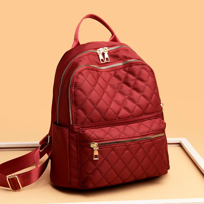 Large Capacity Women's Shoulder Bag Autumn College Style Travel Bag