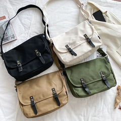 Large Capacity Women's Shoulder Bags Casual Handbag Canvas Tote Messenger