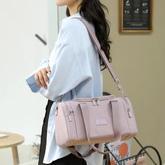 Large Capacity Women's Shoulder Bag Top-handle Travel Handbag
