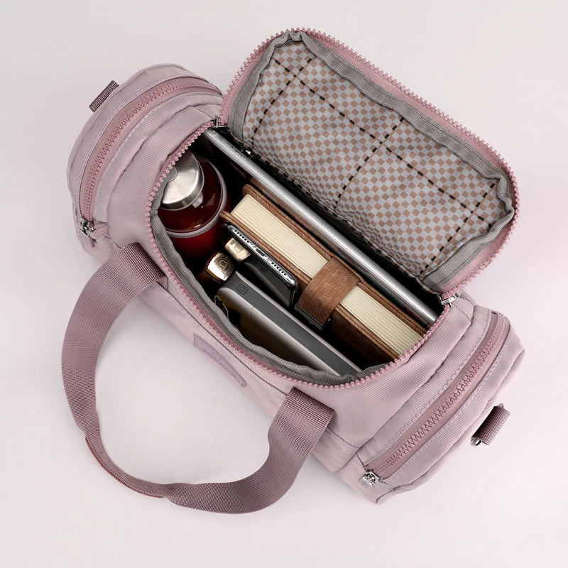 Large Capacity Women's Shoulder Bag Top-handle Travel Handbag