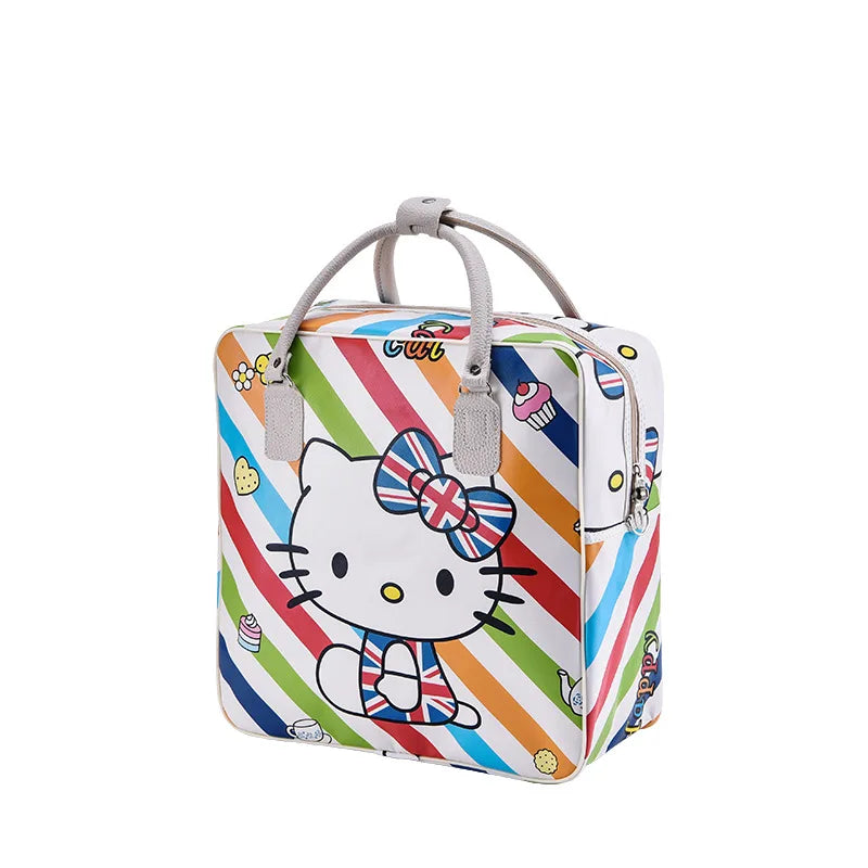 Large Capacity Women's Travel Bag PU Waterproof Fitness Handbag