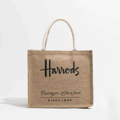 Vintage Shopper Handbag Eco Friendly Linen Women Tote Bag