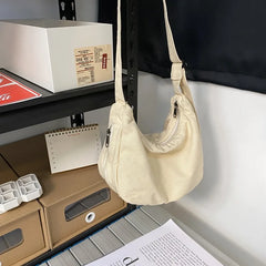 Canvas Crossbody Bag for Girls Women's Shoulder Messenger Bag