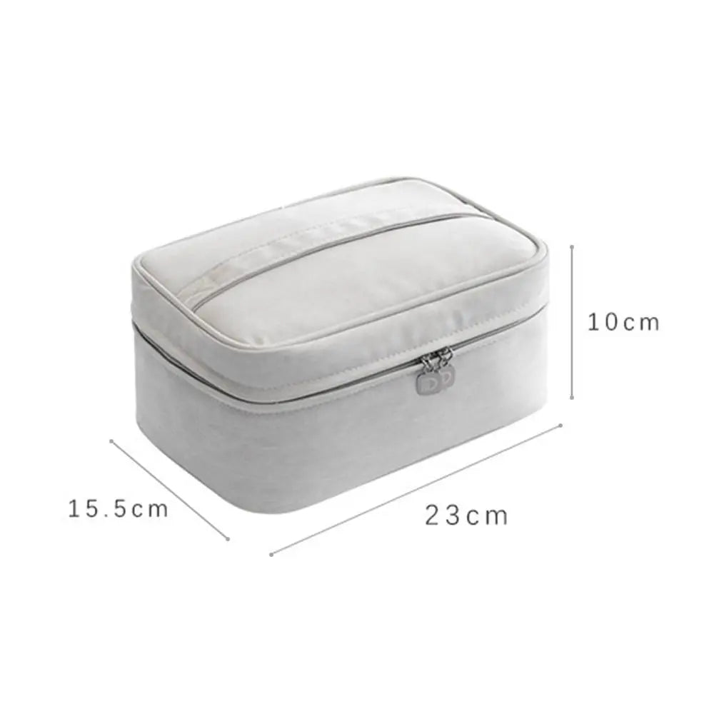 Large Makeup Bag Nylon Cosmetic Bag For Women Toiletry Kit Bags