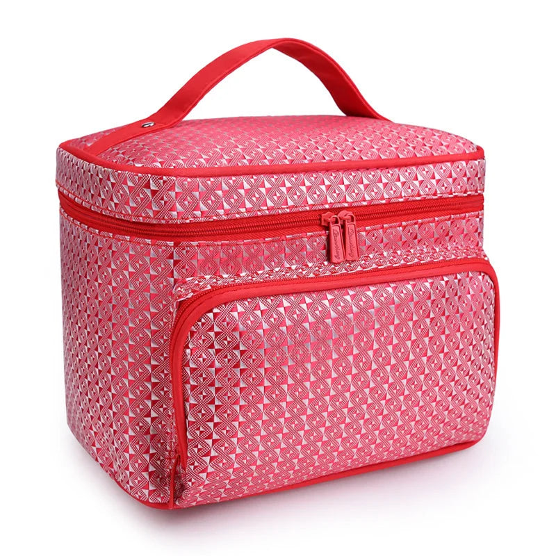 Large Makeup Toiletry Wash Bag Women's Travel Cosmetic Beauty Vanity Cases
