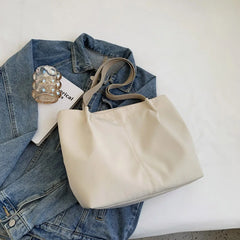 Large Nylon Shoulder Bag for Women Tote Shopper Handbag Purses Travel