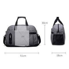 Outdoor Travel Sports Gym Bag Duffel Shoulder Crossbody B