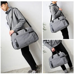 Outdoor Travel Sports Gym Bag Duffel Shoulder Crossbody B