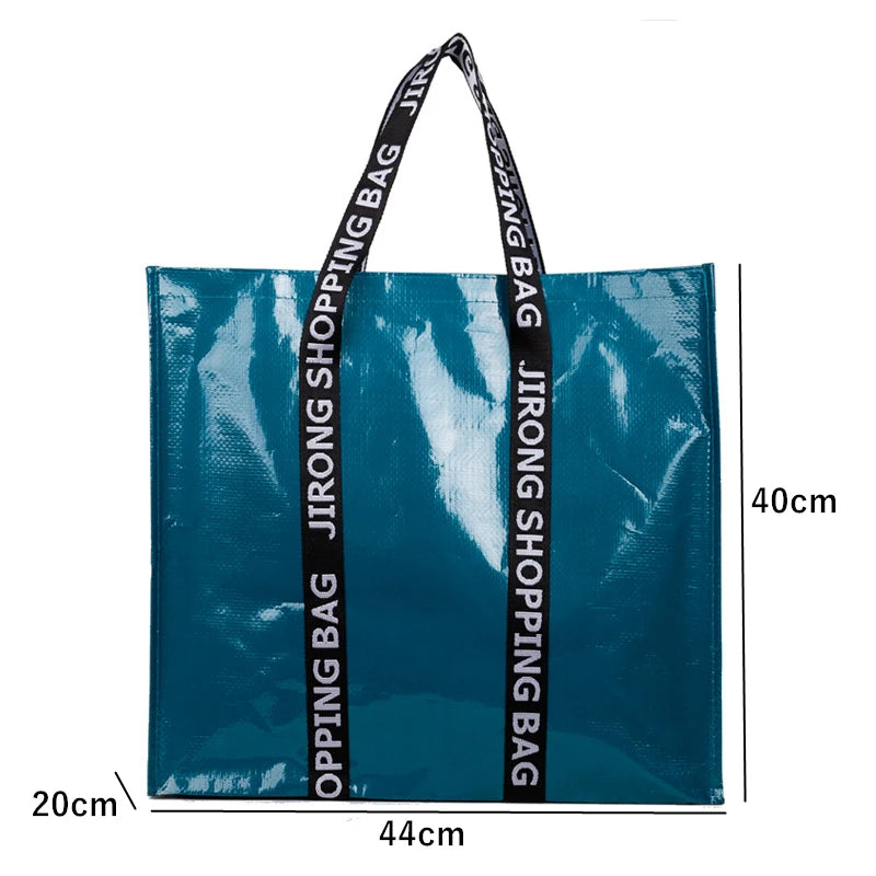 Large Waterproof Nylon Women's Shopping Bag Vintage Handbag